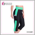 2015 Seitentasche mit Telefon Fitness Hosen Stretch Leggings (SNXX005)